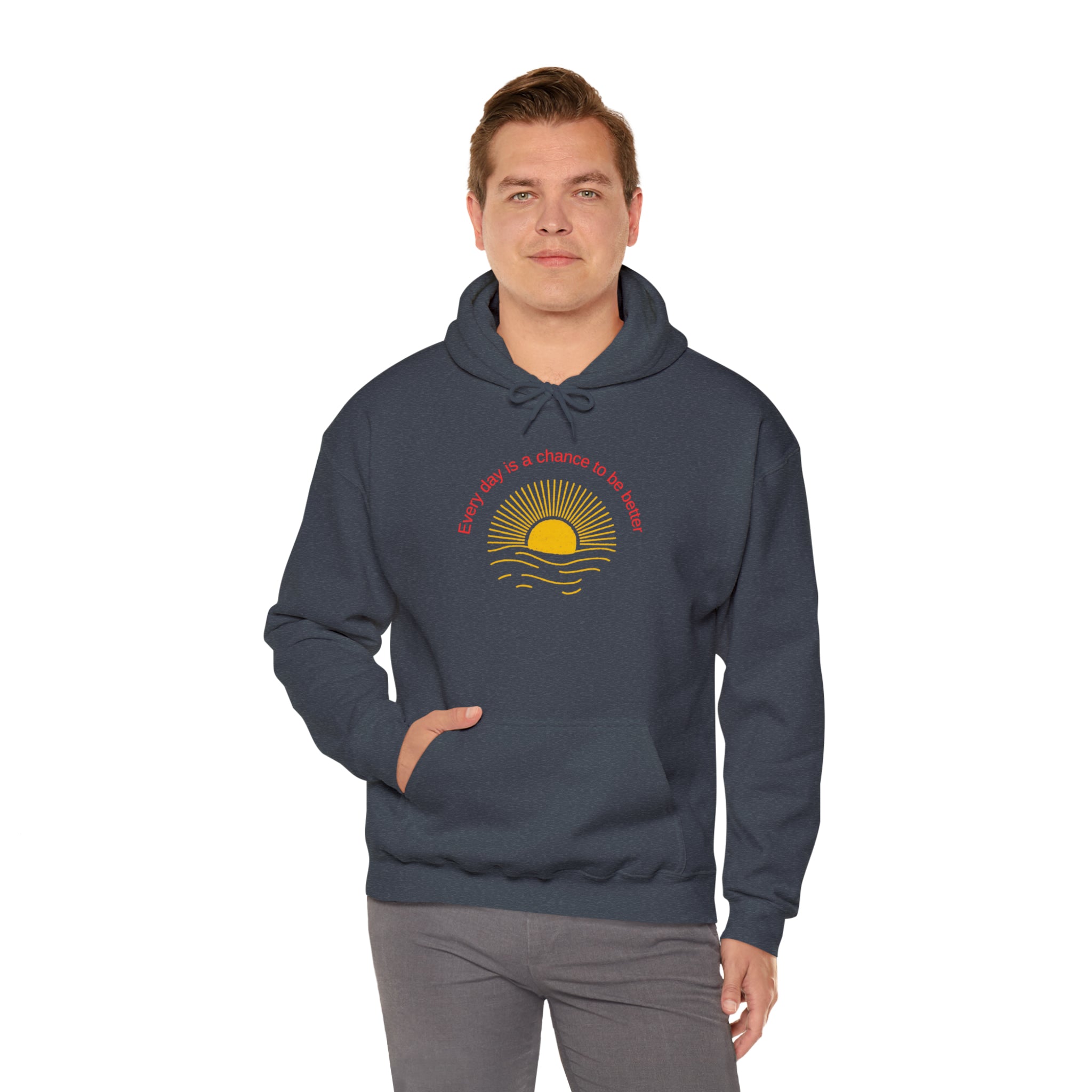 Every Day Is A Chance To Be Brighter Unisex Adult Hoodie