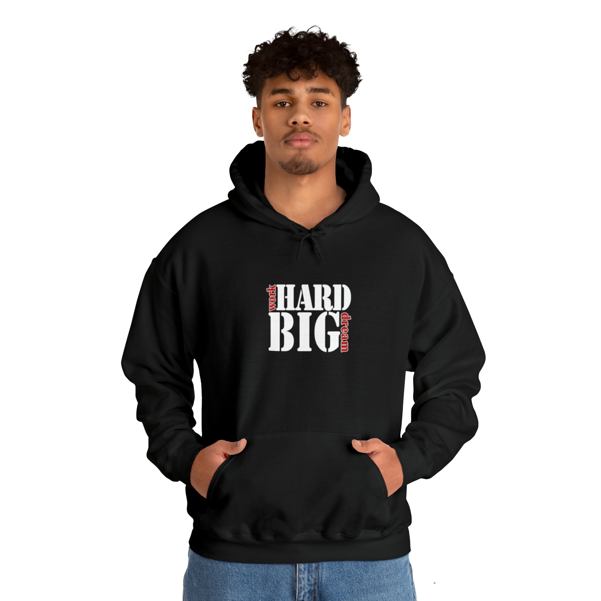 Work Hard Dream Big Adult Unisex Hoodie