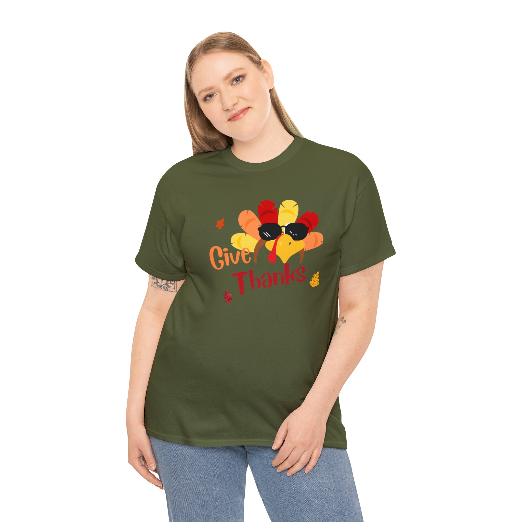 Give Thanks Unisex Adult T-Shirt