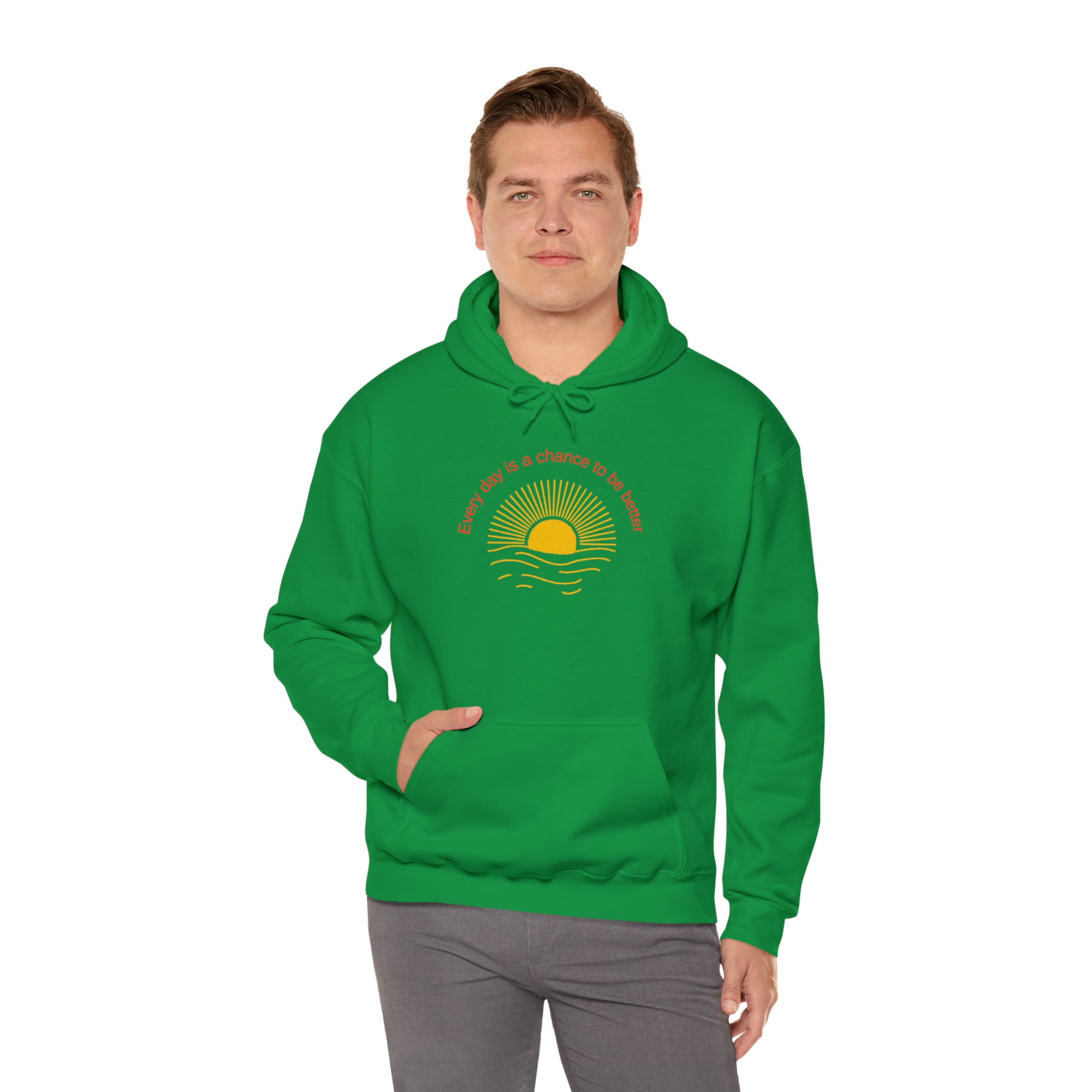 Every Day Is A Chance To Be Brighter Unisex Adult Hoodie