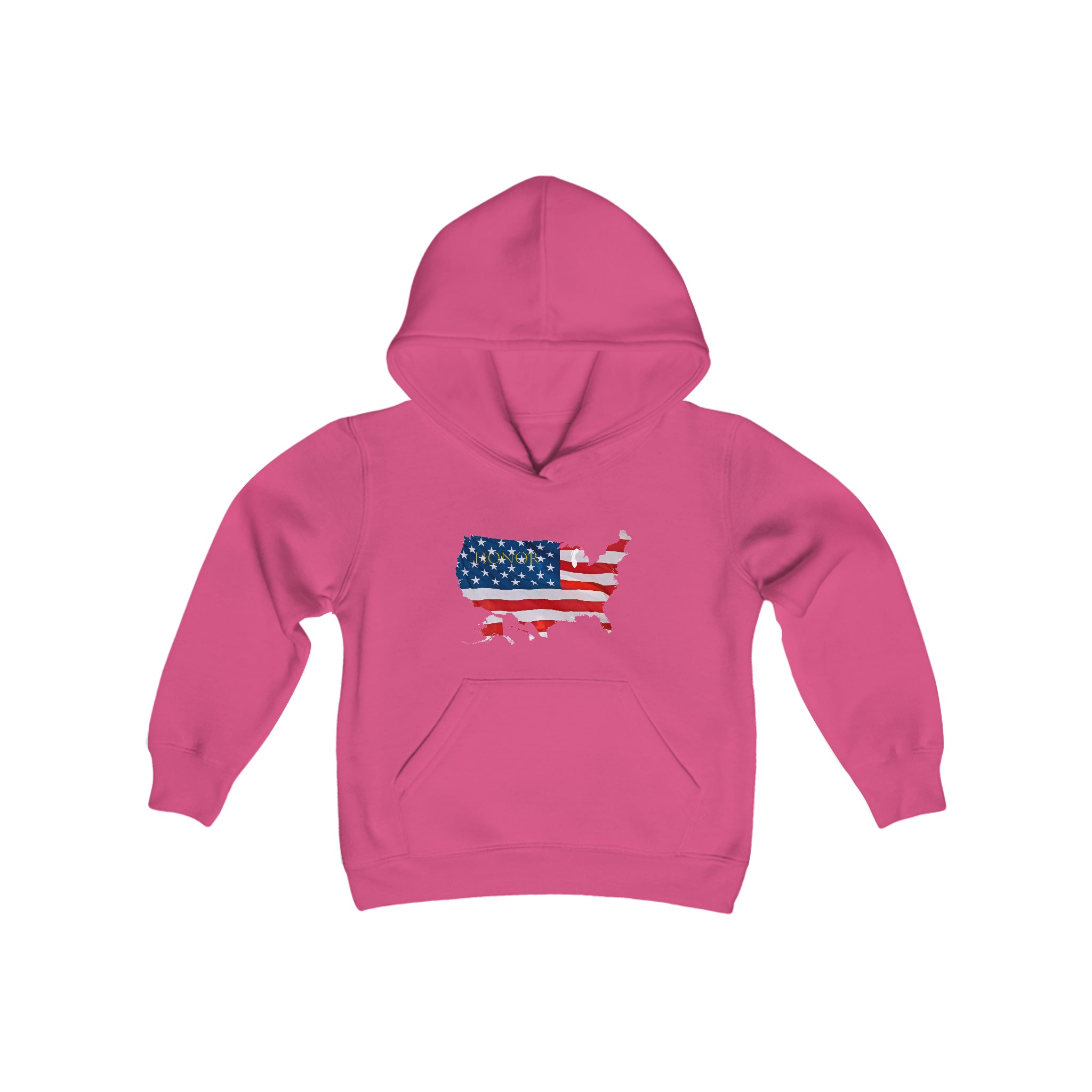 Honor USA Unisex Youth Hoodie