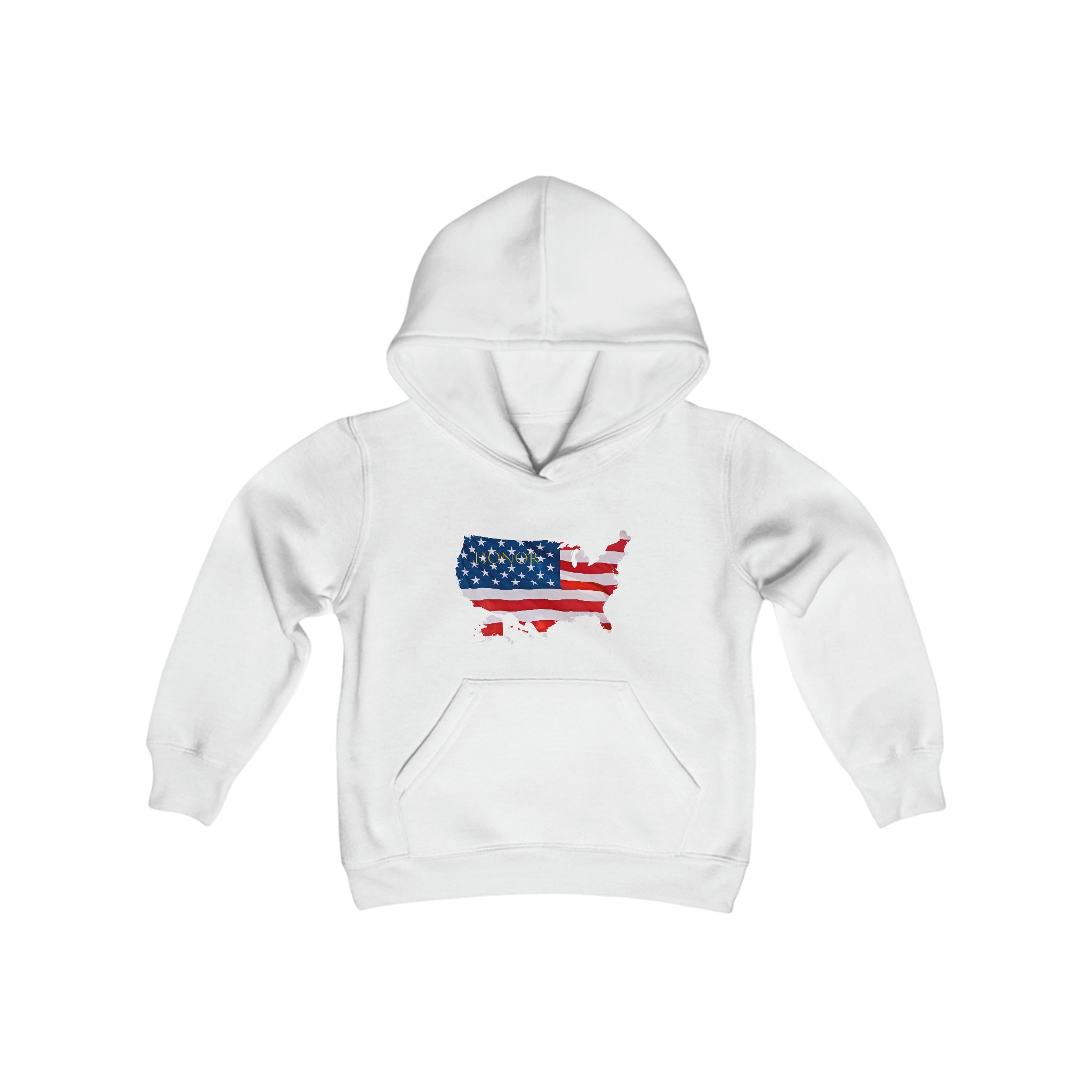 Honor USA Unisex Youth Hoodie