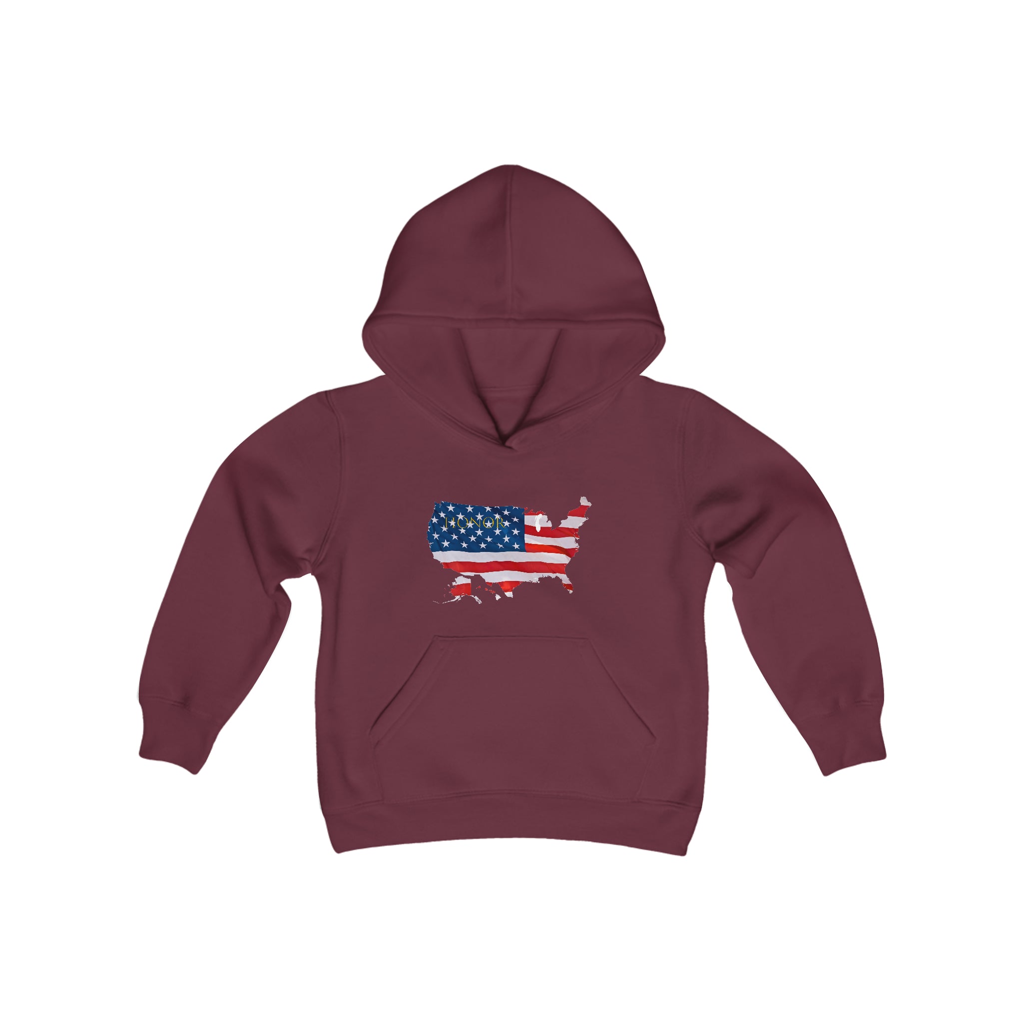 Honor USA Unisex Youth Hoodie