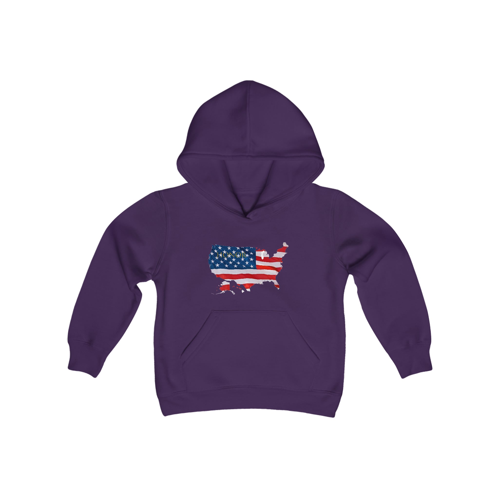 Honor USA Unisex Youth Hoodie