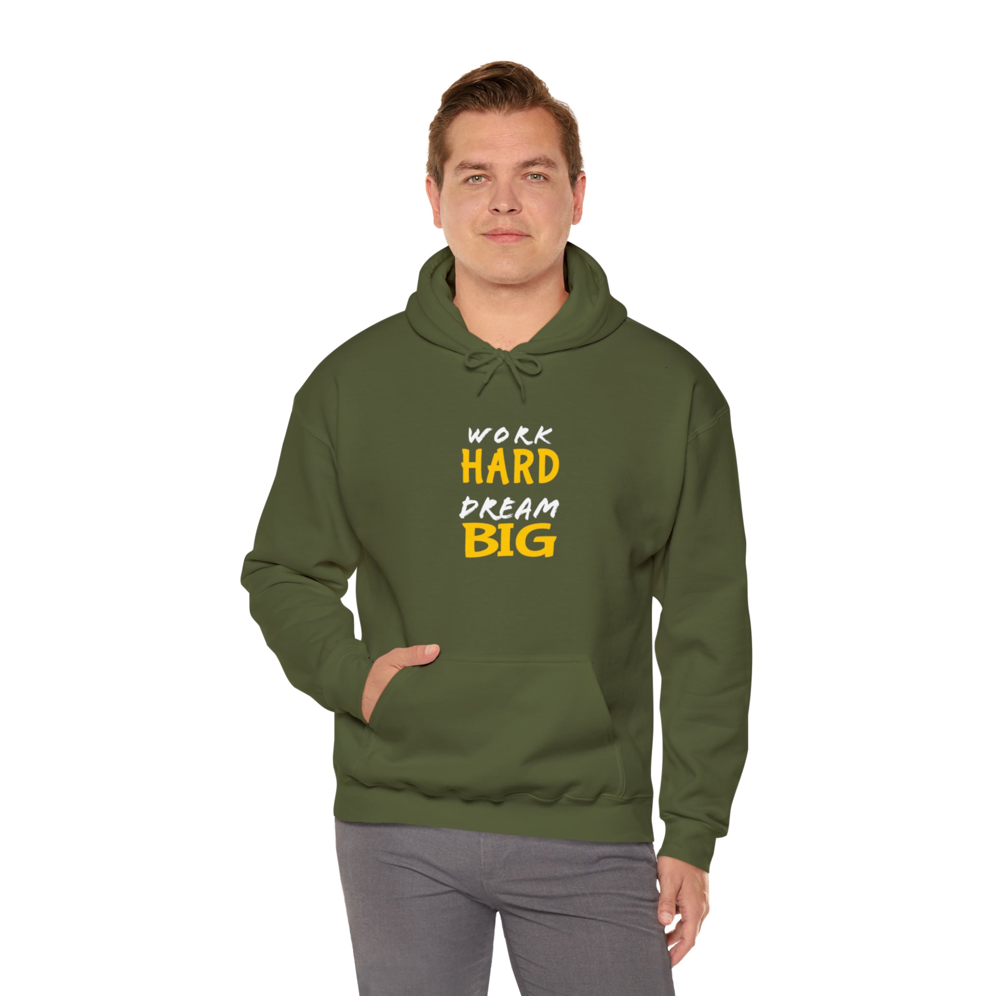 Work Hard Dream Big 2 Adult Unisex Hoodie