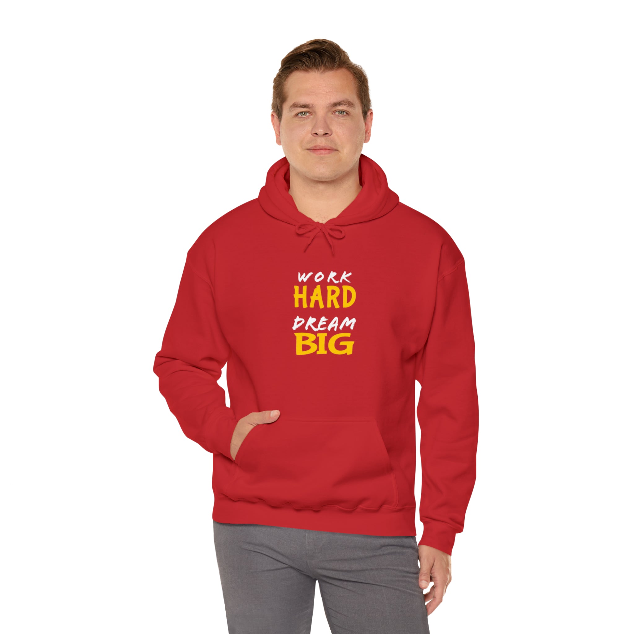 Work Hard Dream Big 2 Adult Unisex Hoodie