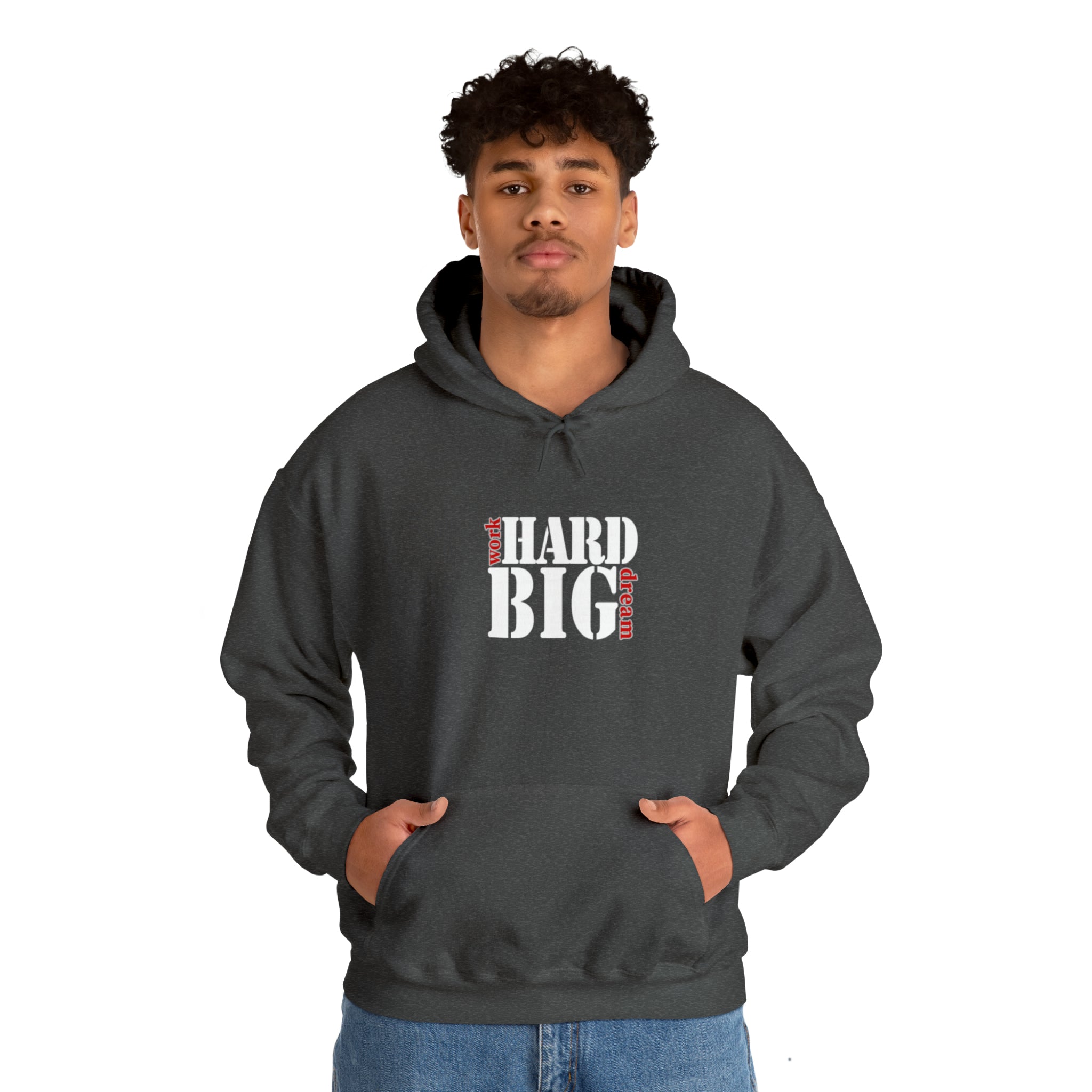 Work Hard Dream Big Adult Unisex Hoodie
