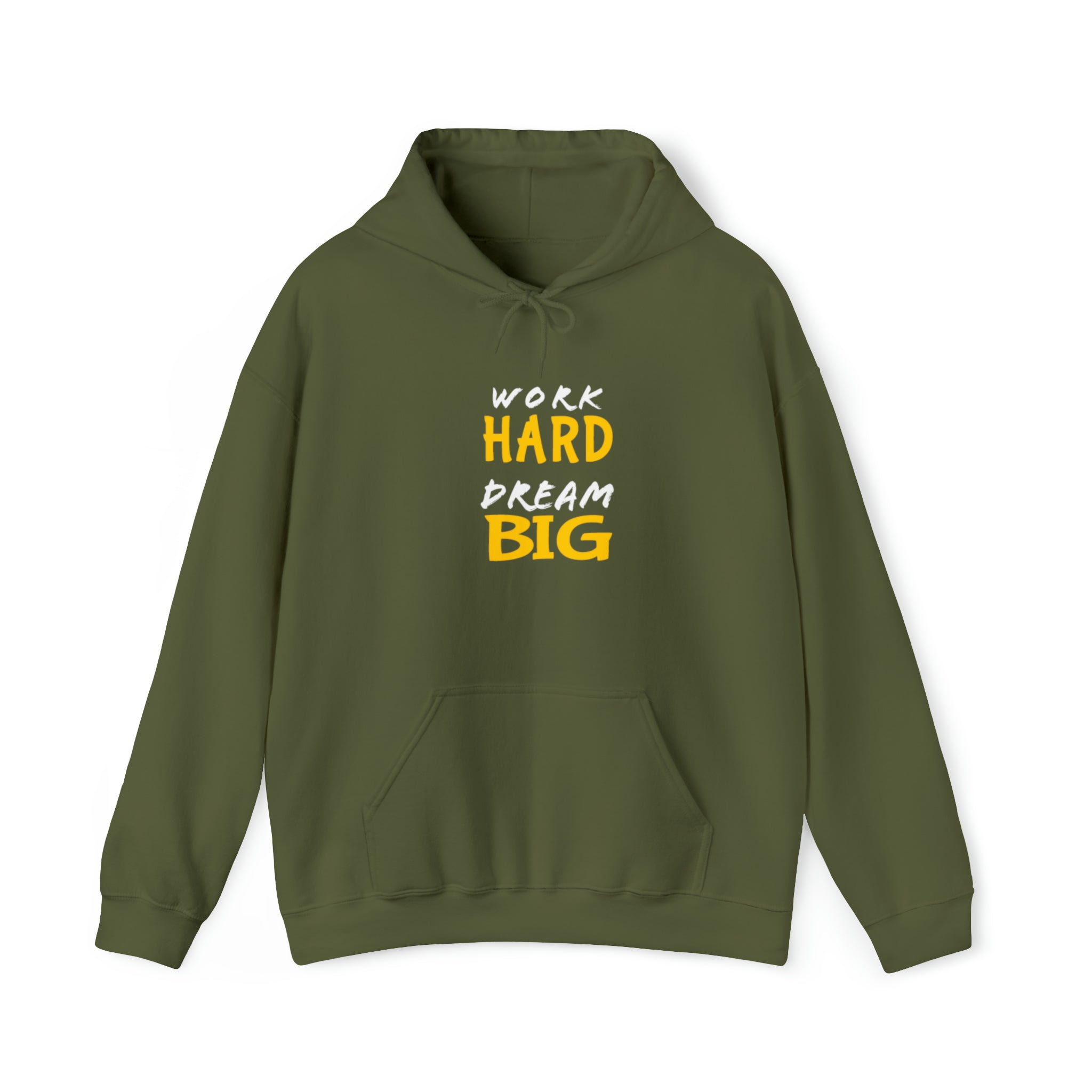 Work Hard Dream Big 2 Adult Unisex Hoodie