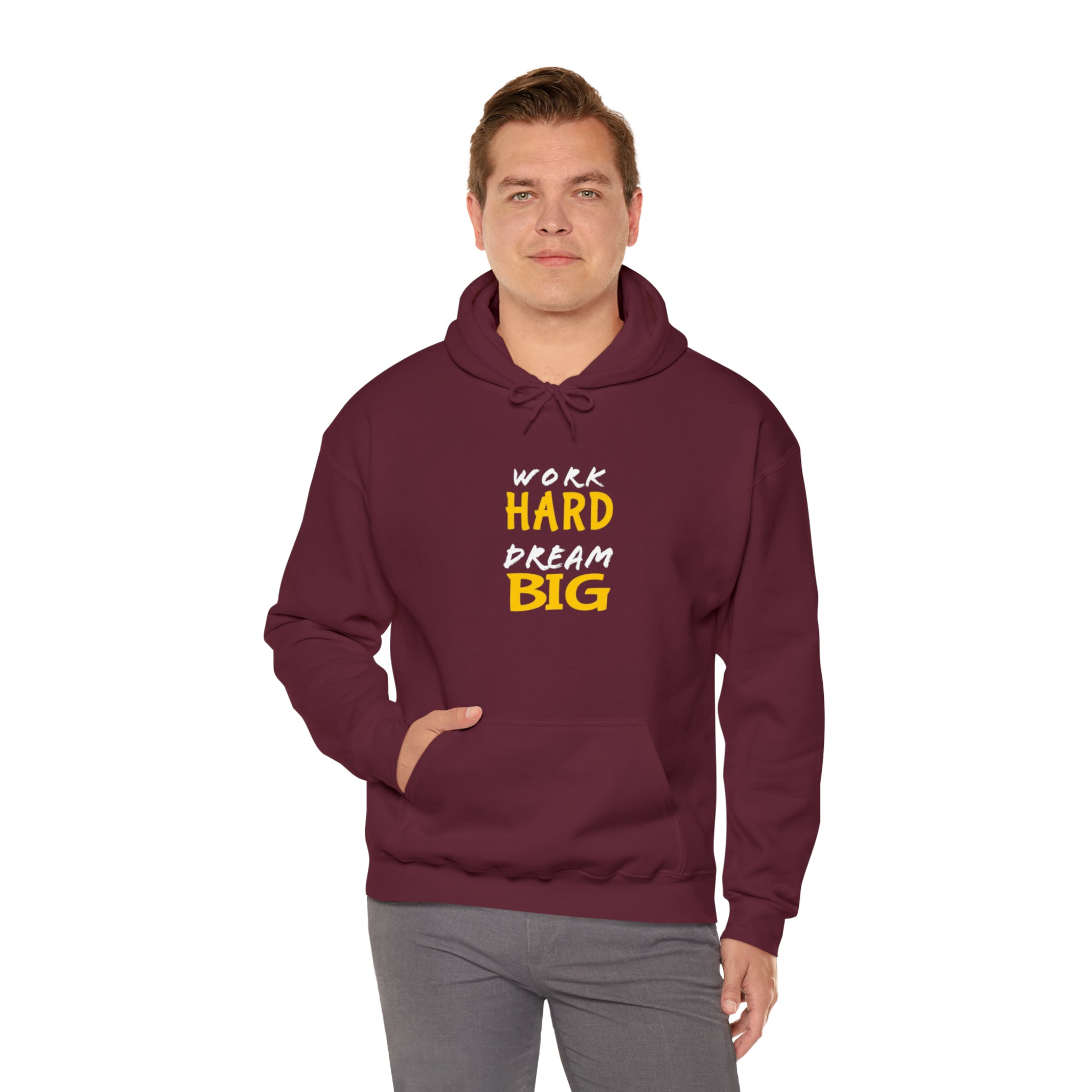Work Hard Dream Big 2 Adult Unisex Hoodie