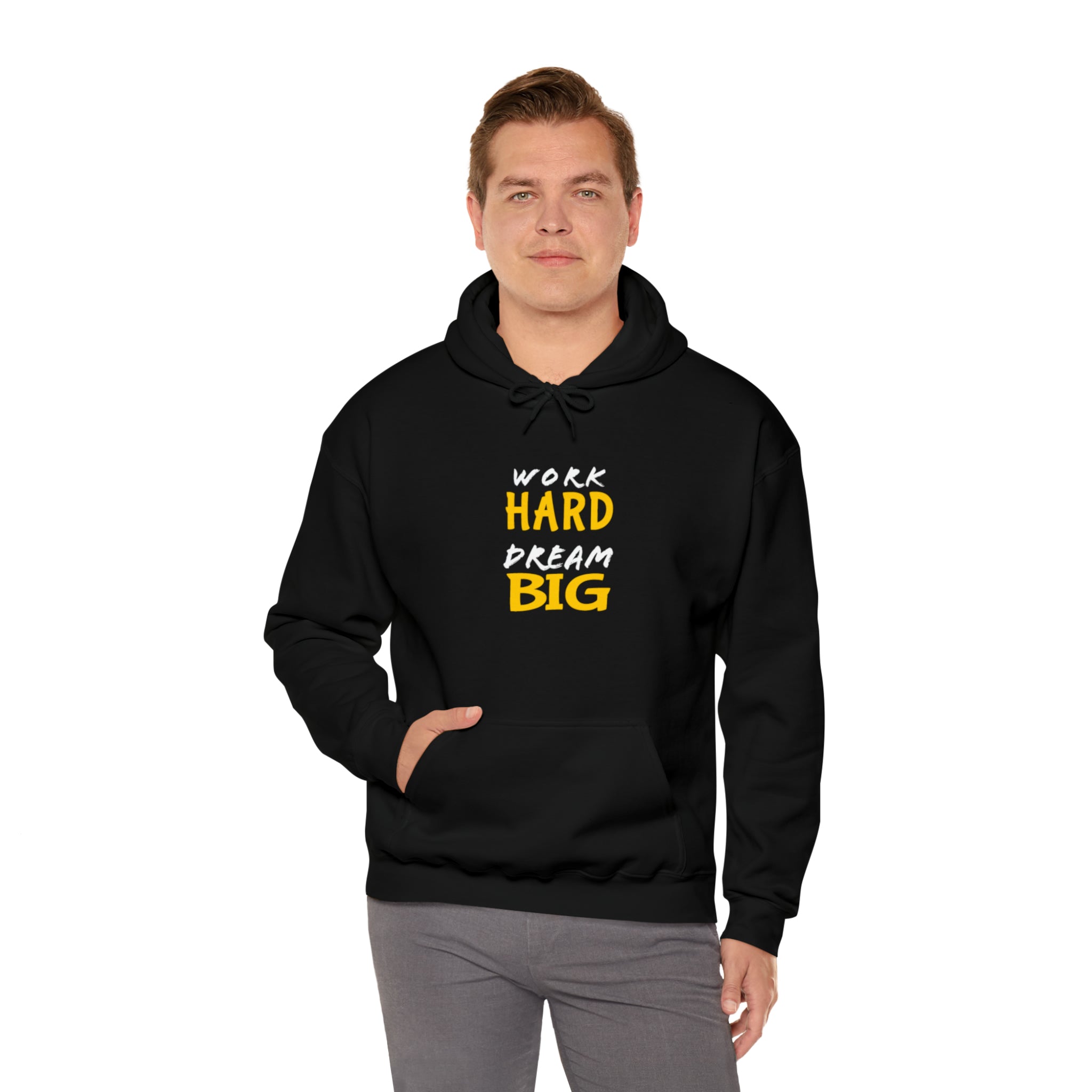 Work Hard Dream Big 2 Adult Unisex Hoodie