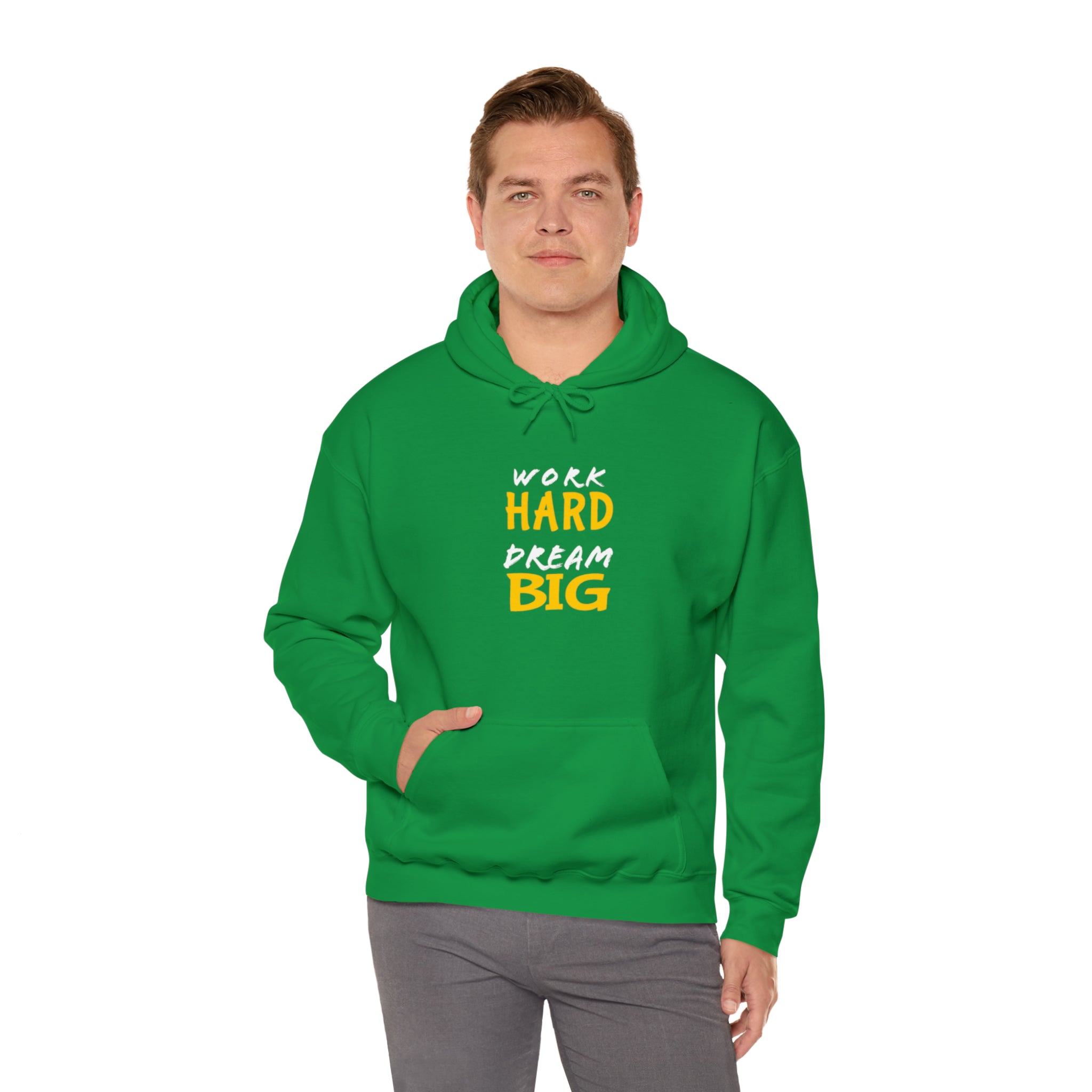 Work Hard Dream Big 2 Adult Unisex Hoodie